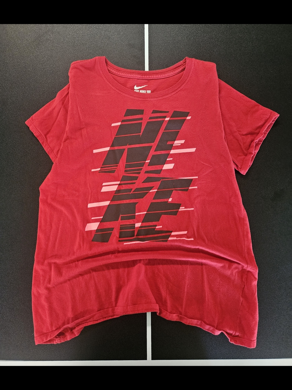 Nike Red Short-Sleeve Graphic Tee for Kids